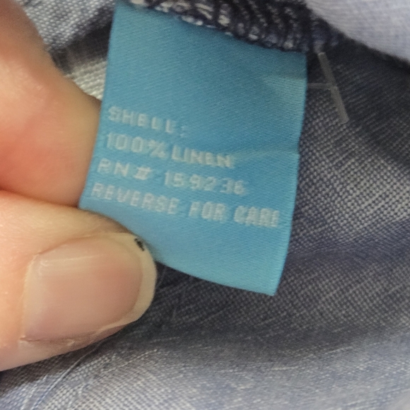 J. Mclaughlin Mens Size 36 Blue Patchwork Shorts - Picture 4 of 12